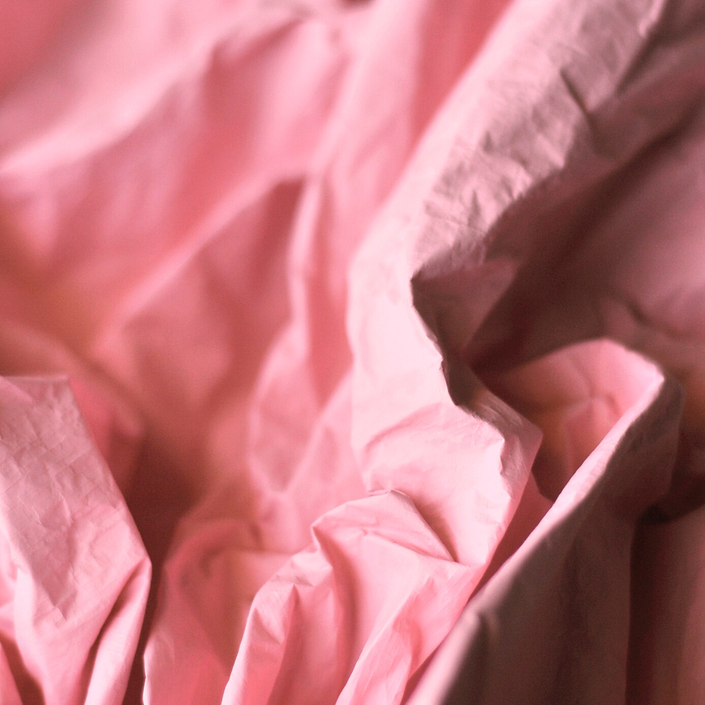 Rivefast mat lyserød vaskbar papirklud 145cm bredde teknologisk importeret stof  ss008