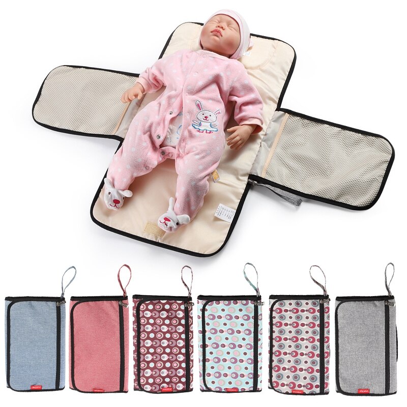 3 Lagen Luier Veranderende Tafel Waterdichte Baby Luierbak Herbruikbare Baby Crib Sheet Draagbare Vouwen Liners Pad Zak