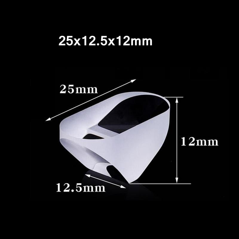 25 x 12.5 x 12mm optisk glass trekantet rettvinklet likebein  k9 porro prisme linse for telescopex optikk