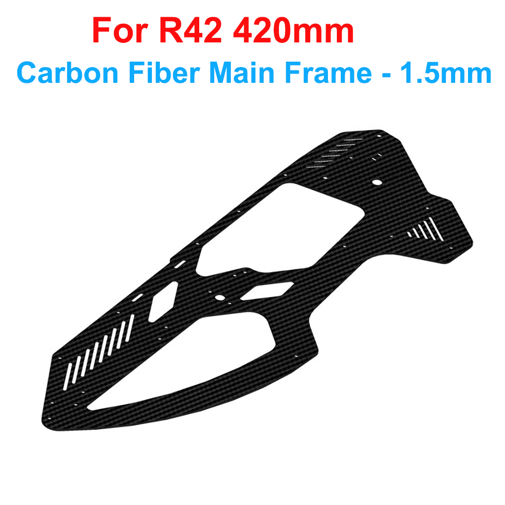 ALZRC - R42 FBL Bausatz RC Hubschrauber DIY R42 Hubschrauber Ersatzteile R42 Batteriehalterung Schnellspanner R42 Metall Motorhalterung