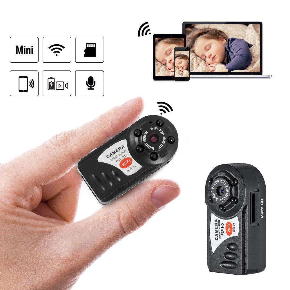 EVKVO Q7 Mini caméra WIFI 1080P HD sans fil DV DVR IR Vision nocturne caméra enregistreur de vidéosurveillance de sécurité