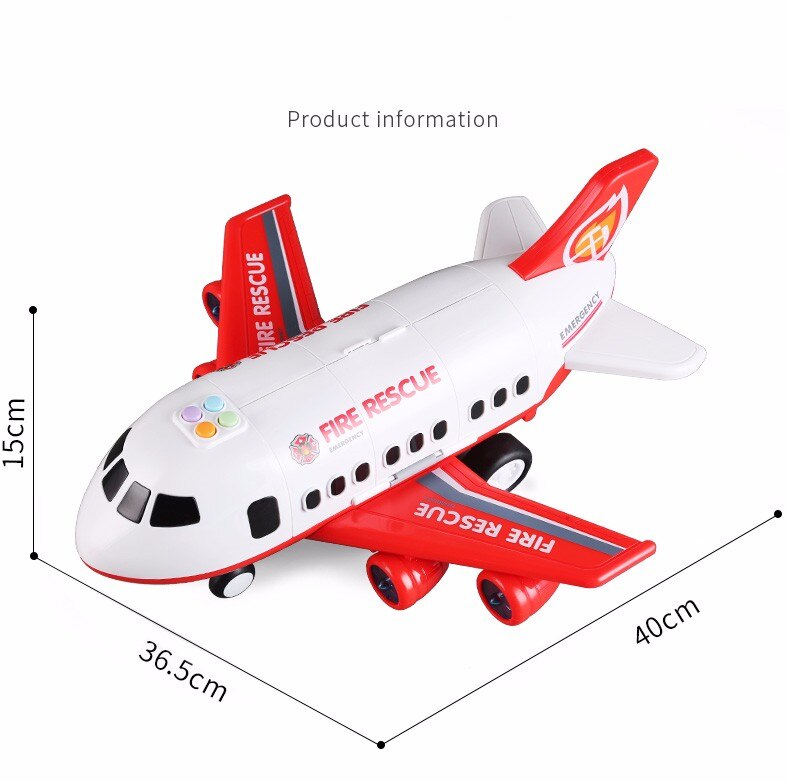 Spielzeug Auto Musik Geschichte Simulation Track Trägheit Flugzeuge Kinder Große Größe Passagier Flugzeug Spielzeug Flugzeug Modell Kinder Airliner