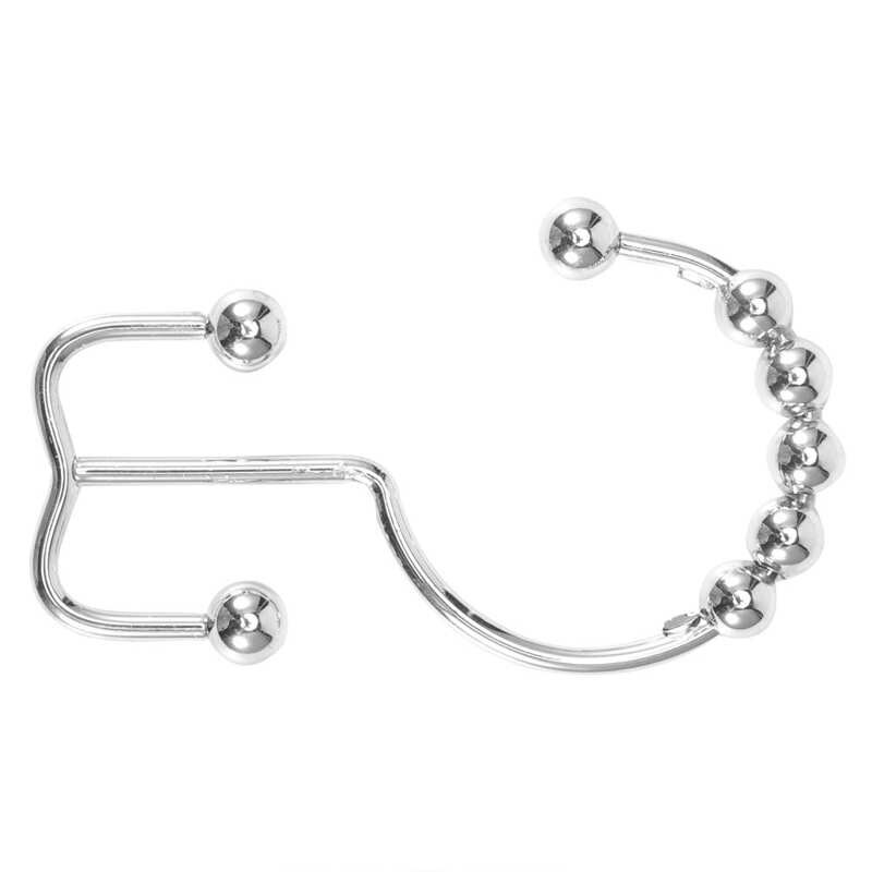 Shower Curtain Hooks Durable Shower Hooks Curtain Rings for Kitchen Home