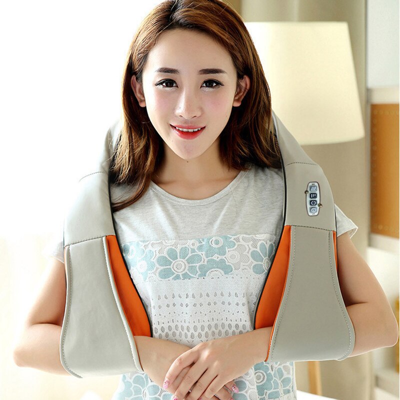 U kształt podczerwieni masaż ugniatający szal gorący kompres elektryczny szyi talii szal szyjki macicy masaż Shiatsu