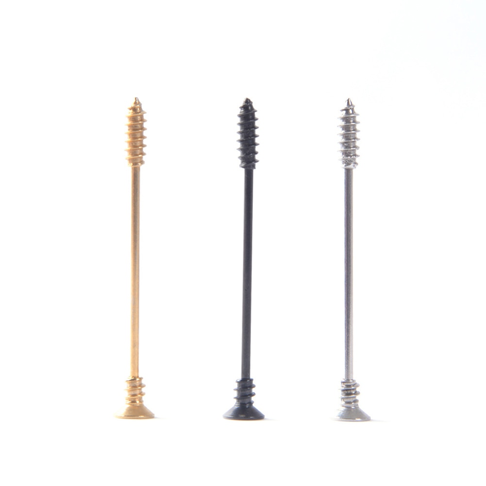 Серьги skrue industrielle stilladsbar øre brusk helix barbell piercing smykker