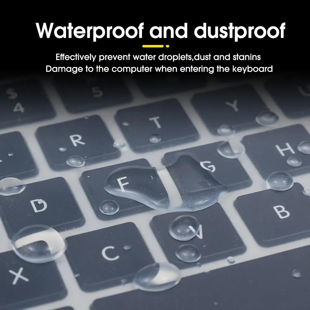 Universal Laptop Keyboard Protective Cover Waterproof And Dustproof Silicone Notebook Keyboard For 13-14 Inches And 15-17 Inches