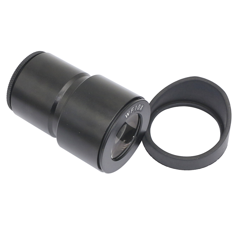 WF10X Wide Field Eyepiece Optical Lens for Stereo Microscope 10X WF10X/20 Field of View 20mm with or without Cross Reticle