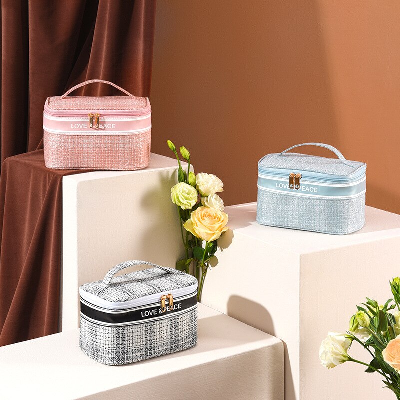 Make-uptas zomer toilettas trousse de toilette neceser mujer cosmetische tas vrouwen make-updoos met grote capaciteit