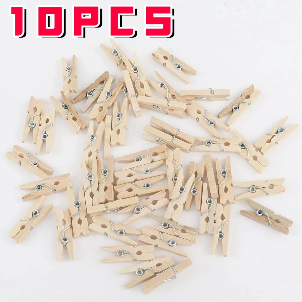 Mollette appendiabiti. clip per asciugamani da spiaggia con pinze per bucato Primavera 10/20/50/100 pezzi Mollette per bucato Perni decorativi in legno per appendere