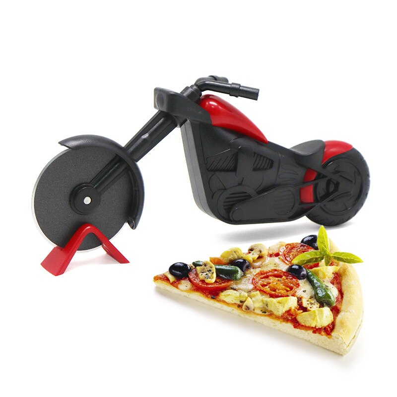 Bicycle Pizza Cutter Motorcycle Axe Shape Cake Tool Pizza Wheel Scissors Pizza Waffle Dough Cookie Pasta Cutter Wheel: H