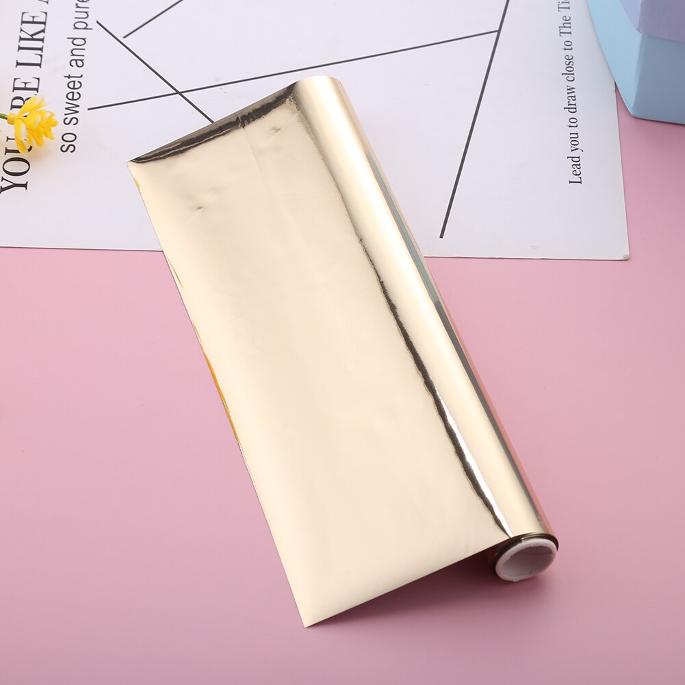 Holographic Heat Transfer DIY Crafts Foil Paper Holographic Heat Transfer Foil Roll Stamping Foil Paper 19.3cmx5m