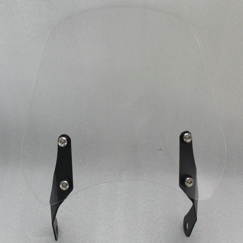 Parabrisas para Moto Guzzi V7 II III Stone Racer, soporte especial de carbono Milano, montaje de Faro, -750: Transparente