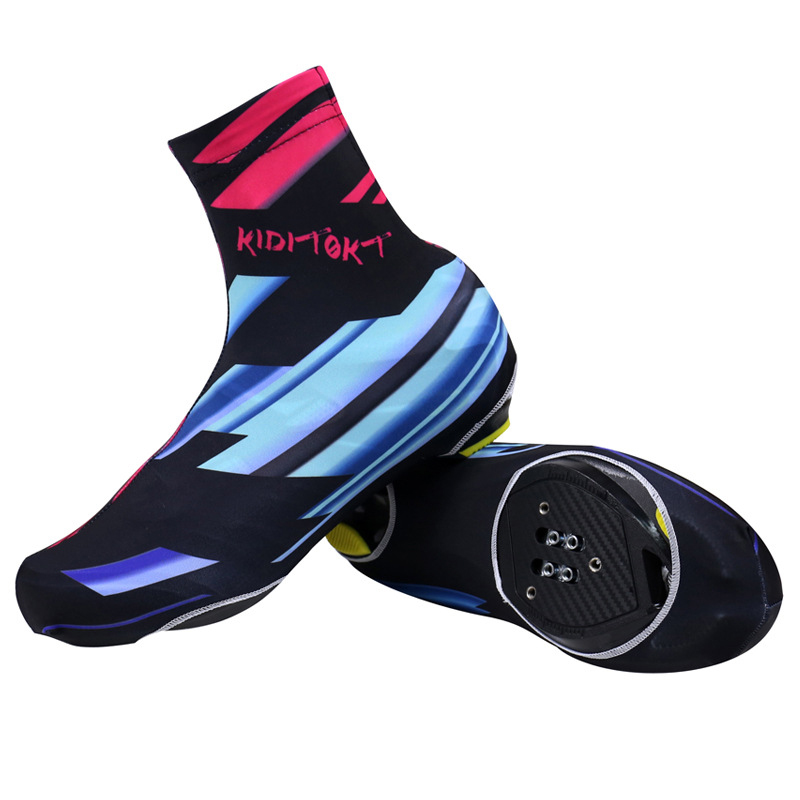 Cubierta impermeable para zapatos, cubierta para zapatos de ciclismo, chanclos cálidos para tacos de bicicleta de montaña y carretera, Protector de calzado para bicicleta Unisex: L / Gris oscuro