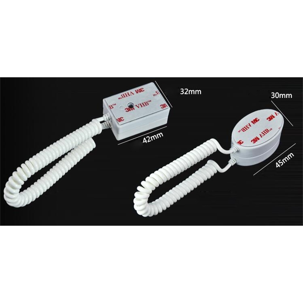 Présentoir de téléphone portable, présentoir de bureau, support de téléphone portable, Anti-vol, chaîne de câble, ruban adhésif de Table, support de téléphone portable, plateau en acrylique