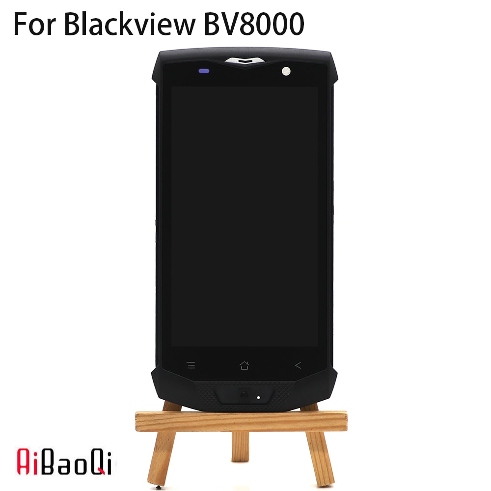 Original 5.0 Inch Touch Screen+1920x1080 LCD Display+Frame Assembly Replacement For Blackview BV8000/BV8000 Pro Android 7.0