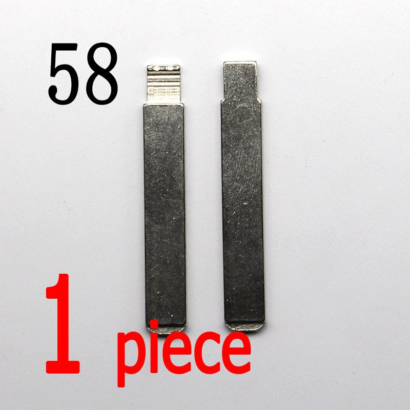 #58 Original Replace Folding key blade ForCitroen Triumph Kino Car key embryo replacing the key head Remote Key Blade NO.58: 58Bx1