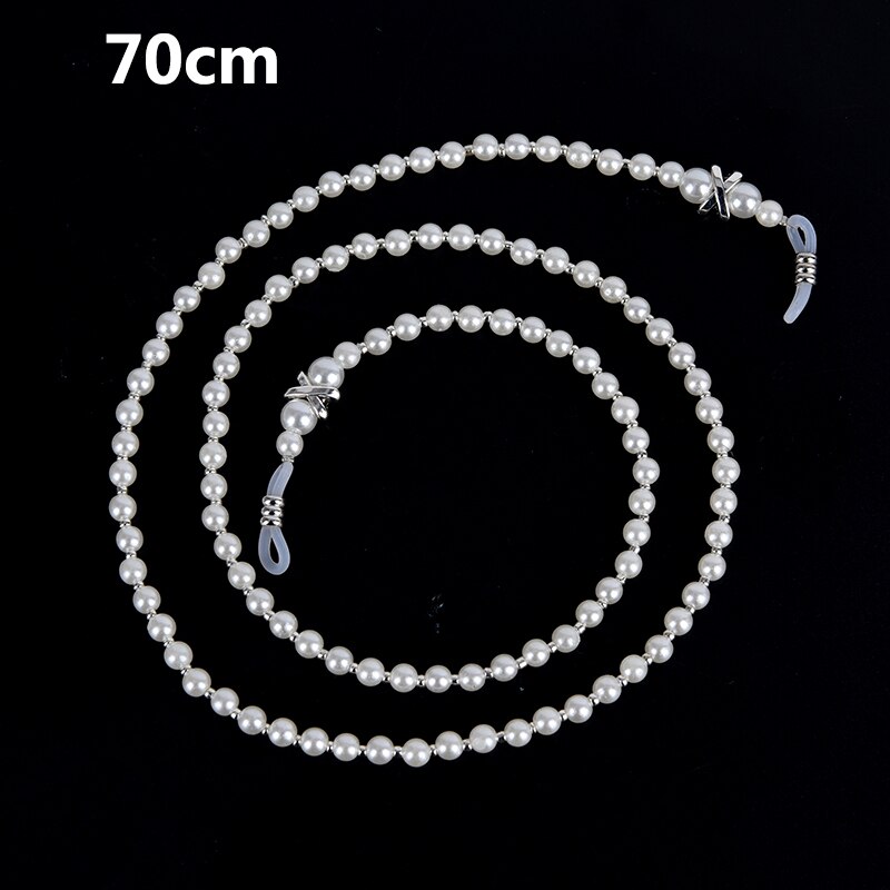1pcs Eyeglass Strap Reading Glasses Hanging Chain Sunglasses Spectacles Holder Neck Cord Glasses Slip Metal Chain