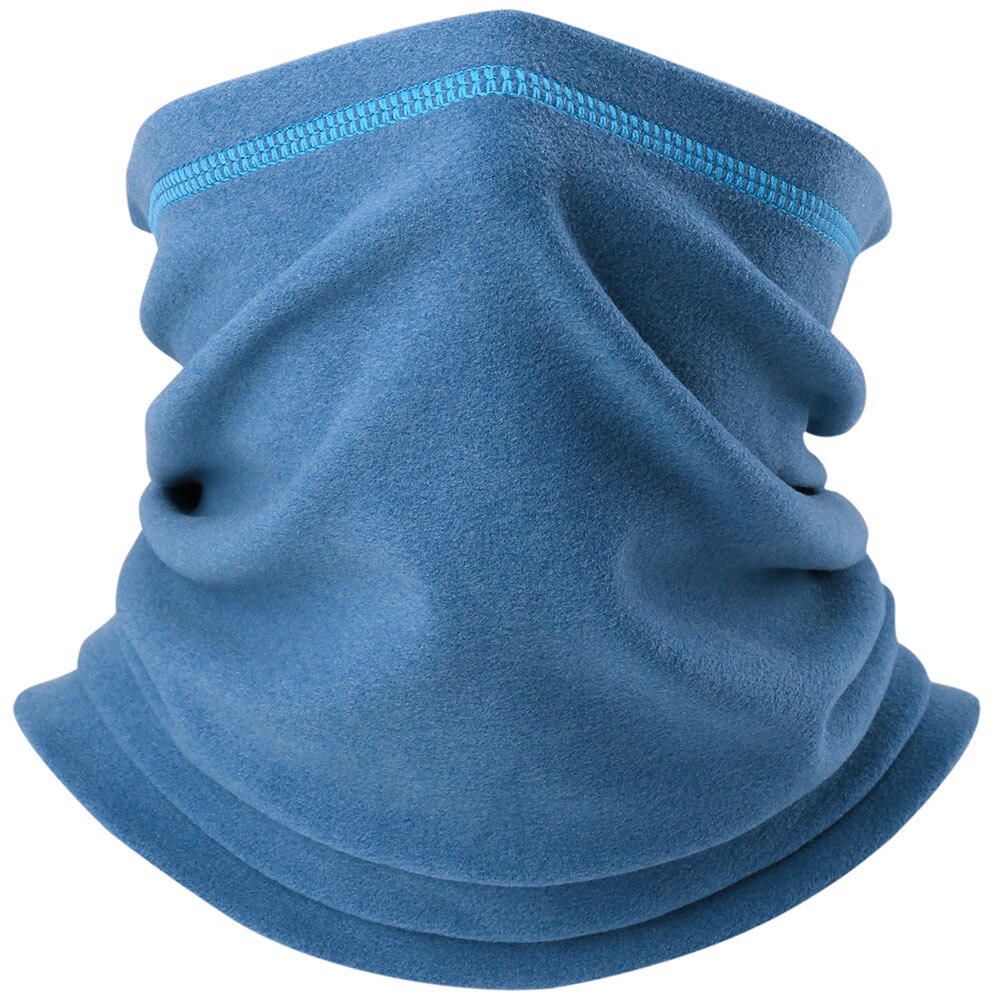 Windproof Fleece Warm Bandana Solid Color Face Mask Scarf Ski Hiking Snowmobile Neck Warmer Gaiter Headband Men Women Winter: 004