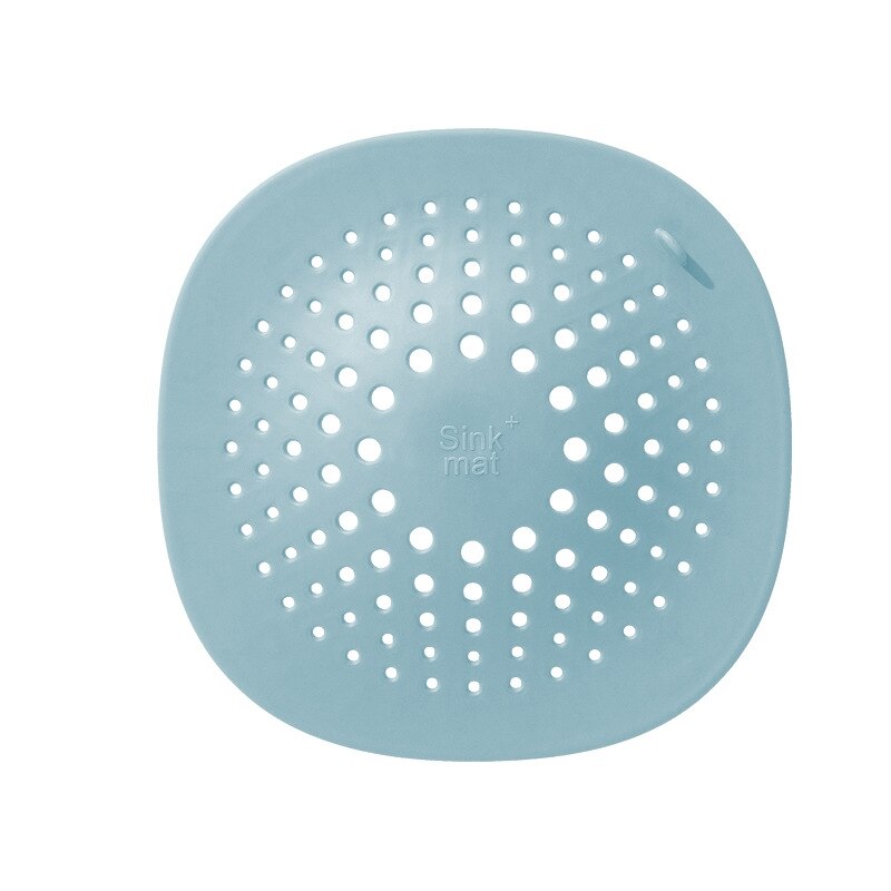 Tapón para Filtro de Ducha, Accesorio para Lavabo, Desagüe, Cocina, Hogar, Fregadero, Suelo de Baño, Cubierta de Drenaje, anti Obstrucción, Colador para Pelos, Universal: sky blue 1pc
