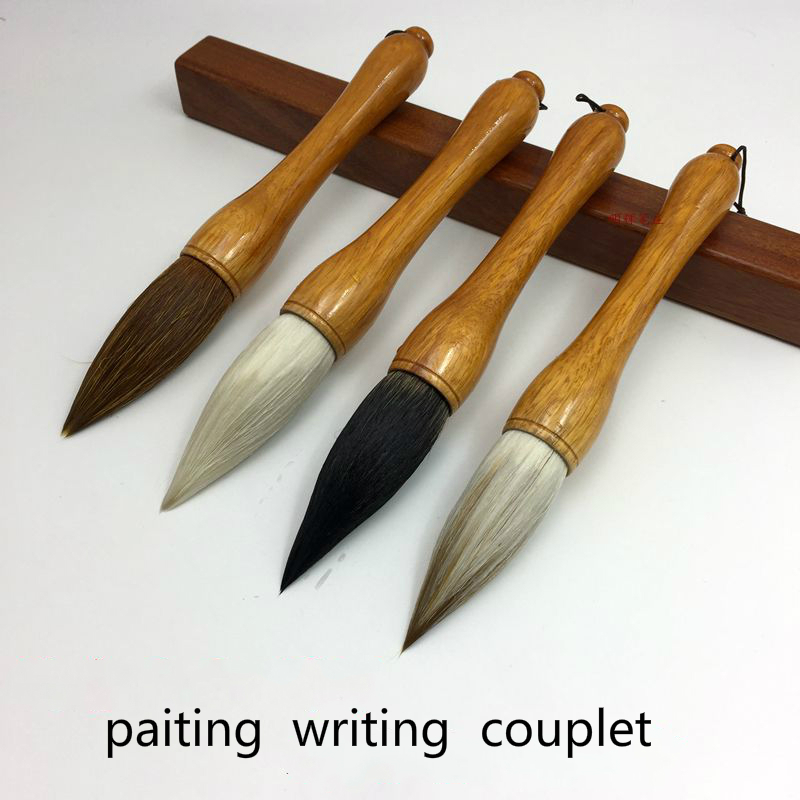 Extra Large Hopper-shaped Brush Pen China Calligraphy Pratice for Beginner Chinese Landscape Painting and Calligraphy