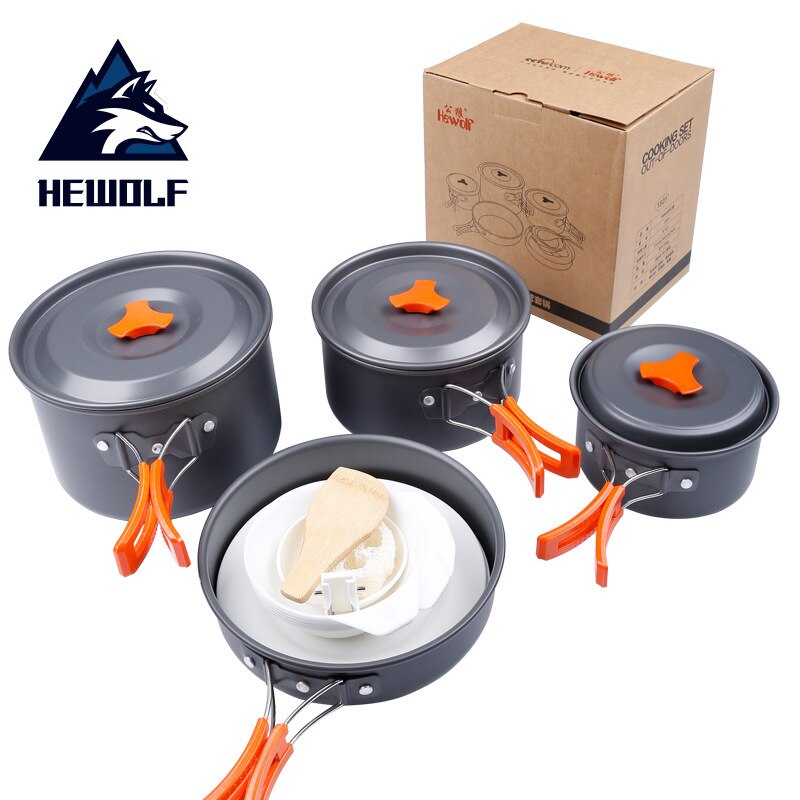 Male Wolf 4 5 outdoor cookers outdoor cookers camping cookers set portable picnic cookers