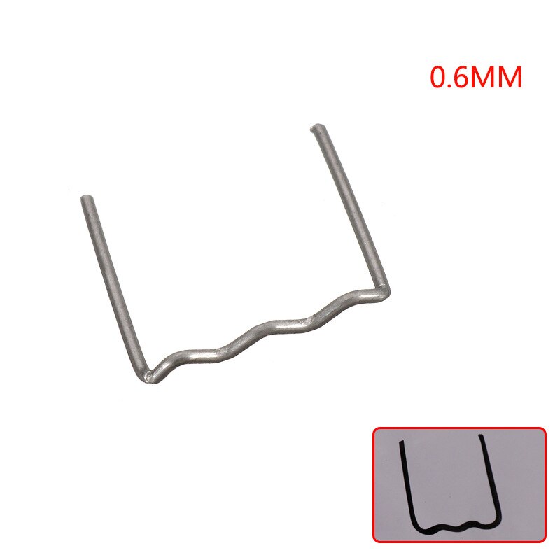 Agrafeuse à pour réparation de PVC, soudeurs pour plastiques, outil de Garage, Machine à agrafer pour réparation de pare-chocs de voiture: 100pcs type 3