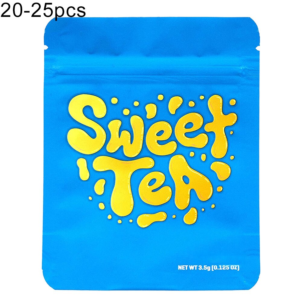 25 stuks letters print voedsel koekje opbergzakken zelfklevende zakjes plastic ziplock zakken dikke zakken verpakkingszakken zak: 20