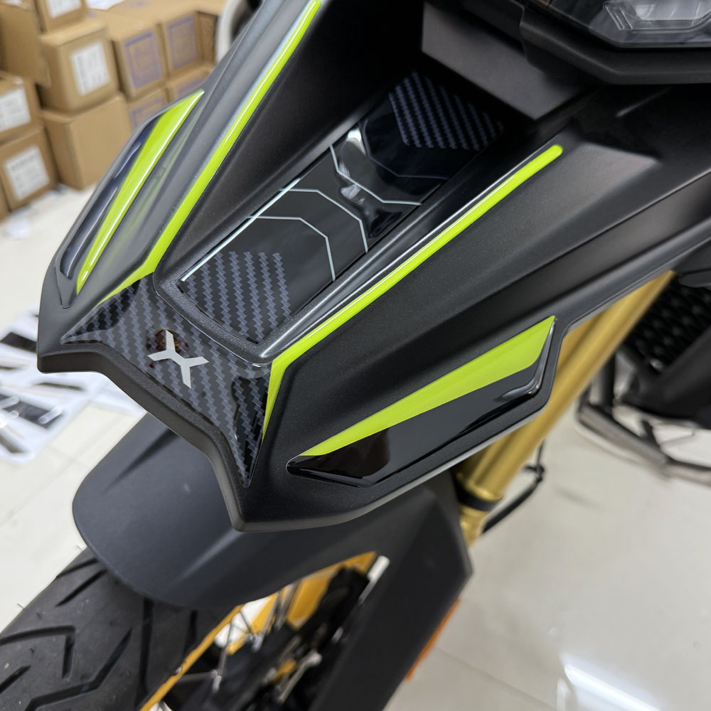 Kit adesivi moto Adesivo protezione pico anteriore in resina epossidica 3D per VOGE VALICO 900DSX DS900X DSX900 900dsx 2024