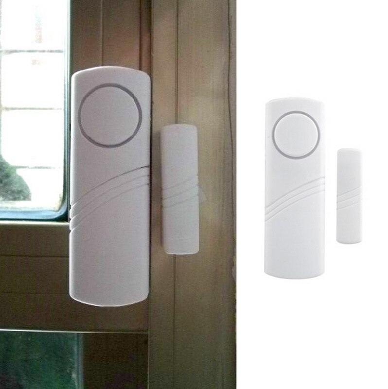 Wireless Door Window Entry Security ABS Wireless Door Sensor Alarm Host Burglar Security Alarm System