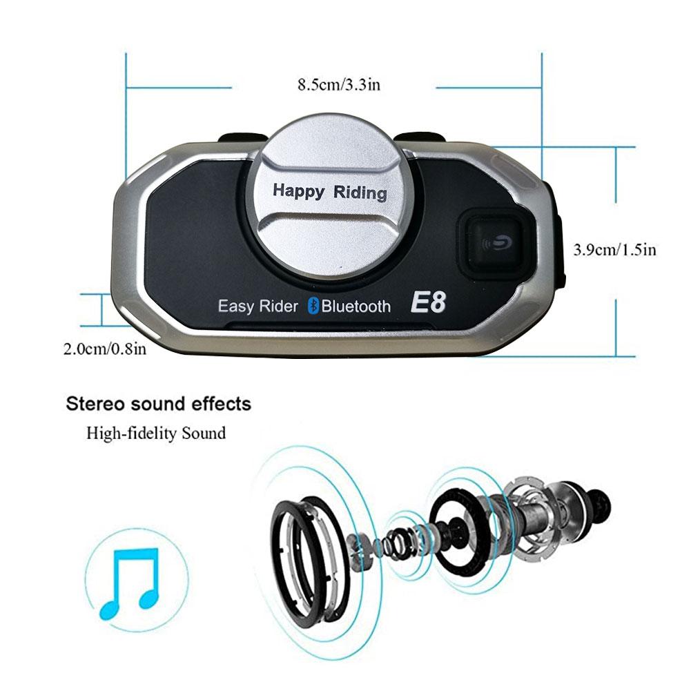 Motorrad Helm Bluetooth Headset V 5,0 Komfortable Motorrad Motorrad Sport Kopfhörer mit Audio- Verstärker Motorrad Teile