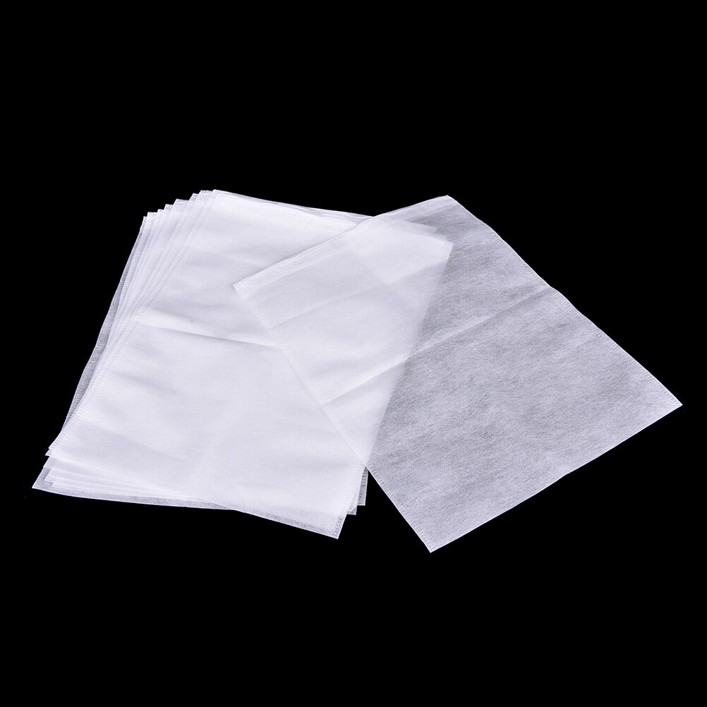 4 stk genanvendelig nylon mesh stamme te frugtkød juice gelé mad nødde mælk filter skærm net perkolator pose stof poser hvid 23*30cm stk.