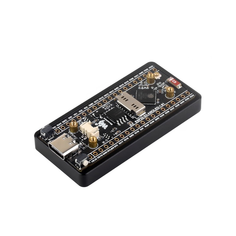 ESP32-S3 1.91inch AMOLED Display Development Board, 240×536 Pixels, 32-bit LX7 Dual-Core Processor