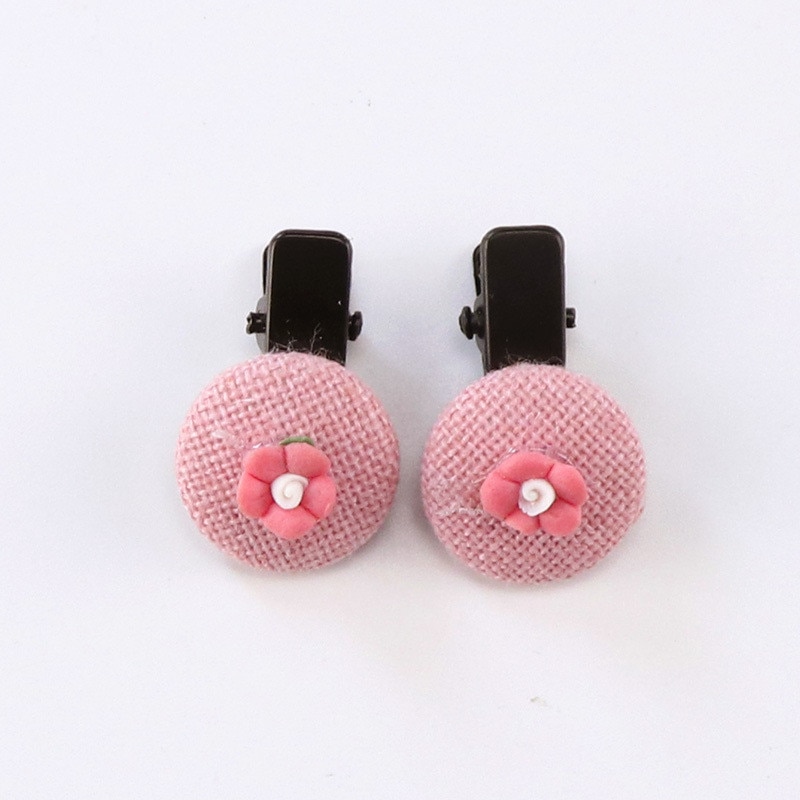 2 stuks/set effen geruite bloemen haarspeldjes voor meisjes, schattige ster haarbandjes voor kinderen en babyhaaraccessoires