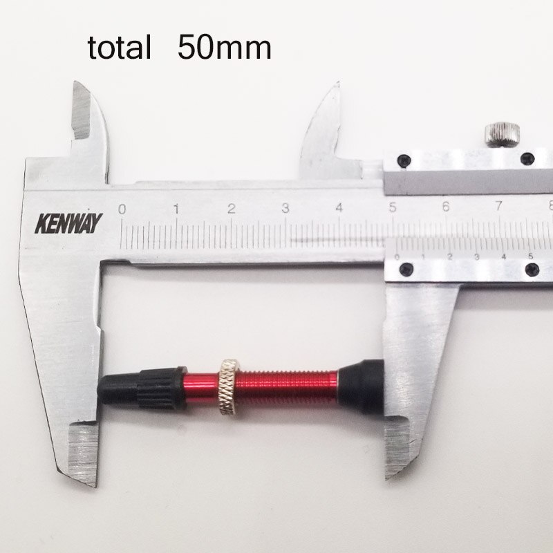 1 PCS Fahrrad Tubeless Ventil für Rennrad MTB Tubeless Ready Reifen Reifen Ventil Presta 50mm/60mm