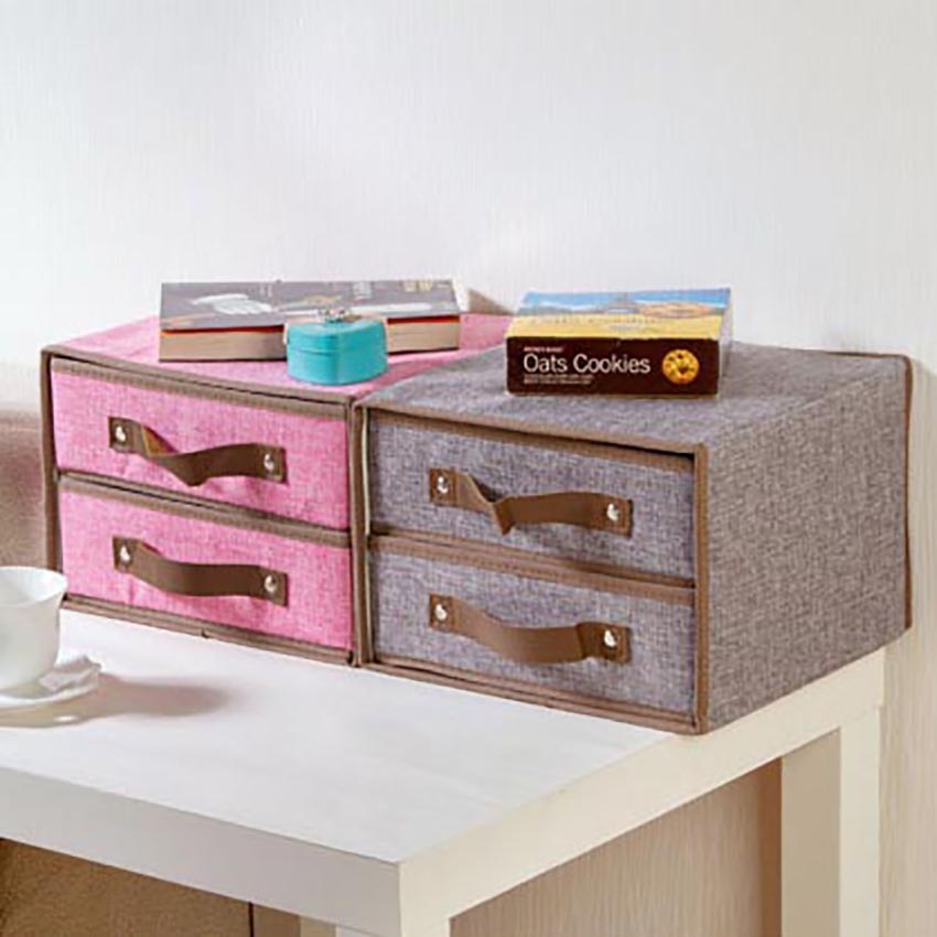 Bedroom Clothes Cabinet Folding Storage Box Wardrobe Socks Cloth Storage Drawers Organizer Underwear Divider Box Container