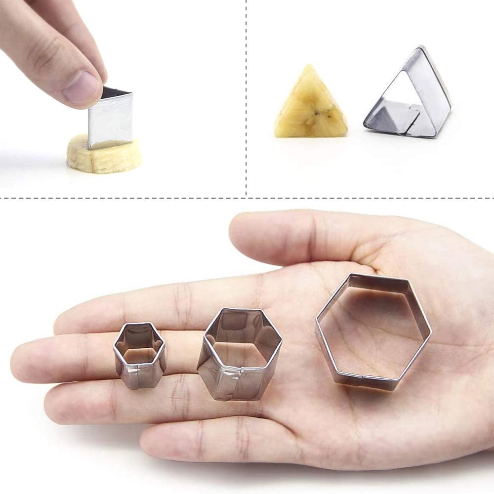 24pcs Stainless Steel Mini Cookie Cutter Set Biscuits Baking Pastry Cutters Slicers Kitchen Baking Mould For Cake Decor Mold