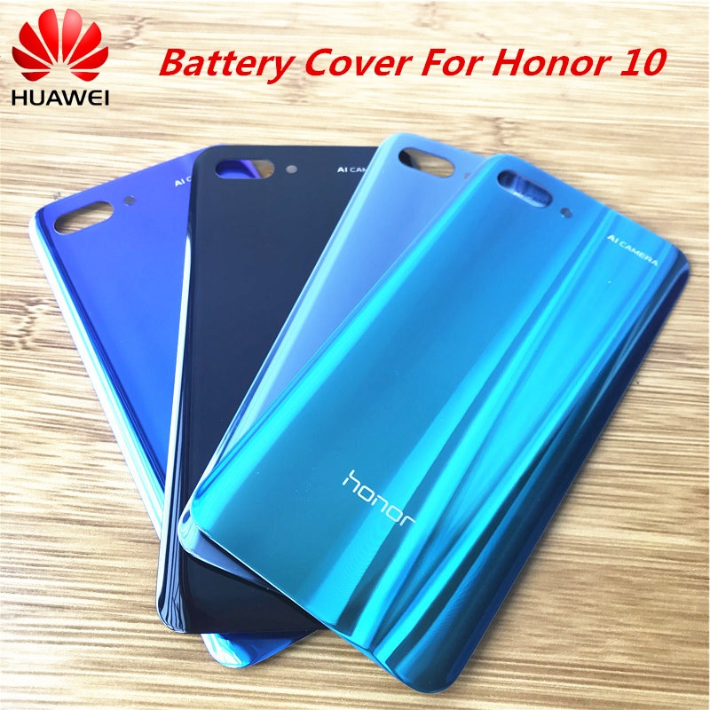 Huawei Honor 10 Batterij Cover Back Glass Rear Deur Behuizing Case Voor Huawei Honor10 Back Battery Cover Shell Vervanging Coque