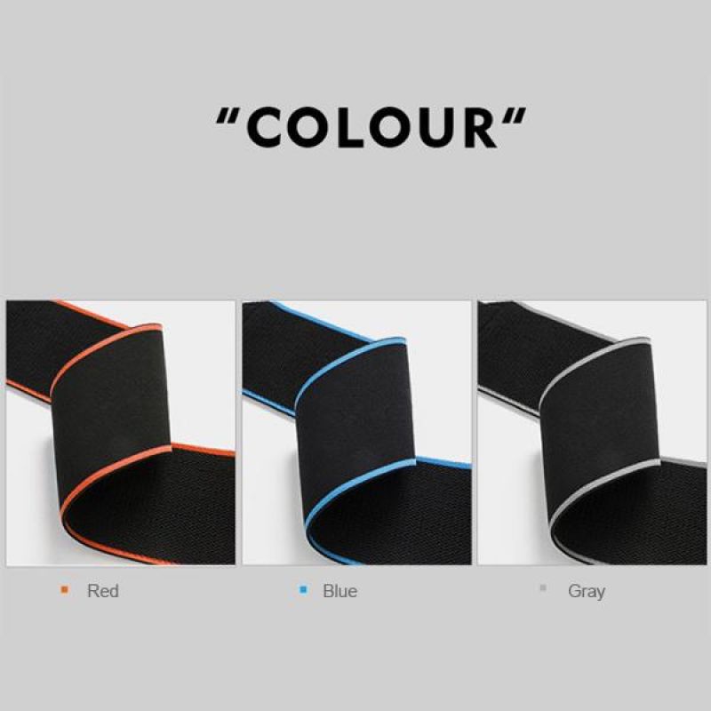 Vendaje de compresión de Protección deportiva, vendaje envolvente para el tobillo, vendaje elástico de compresión: Gray