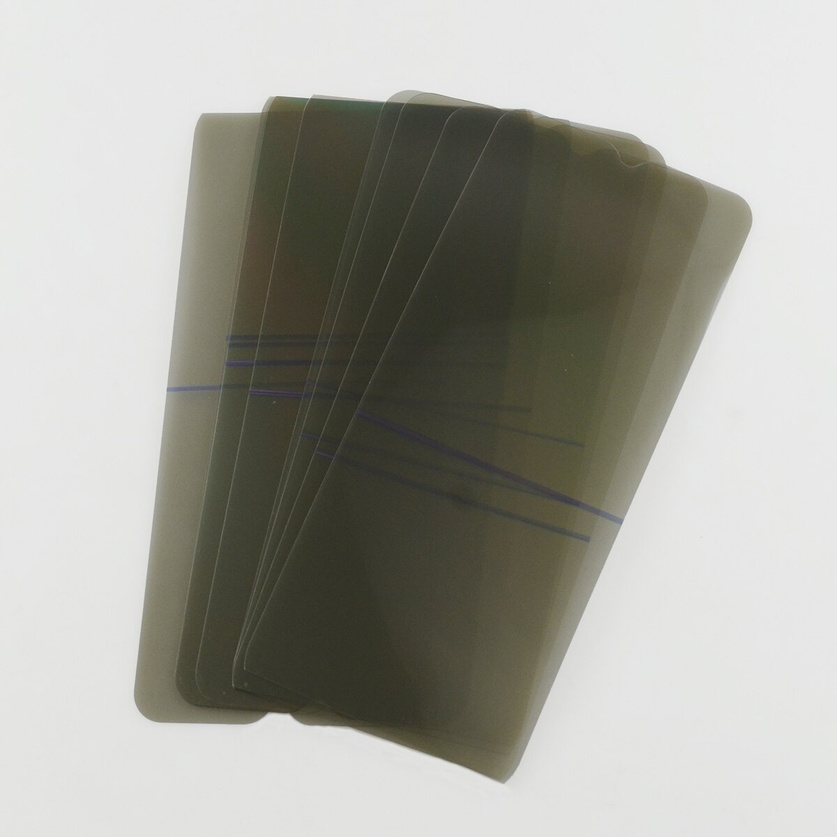 10 sztuk LCD polaryzator polaryzacja Film do Samsung Galaxy A32 A52 A72 A22 A42 A12 A02 S20FE M51 spolaryzowane wymiana
