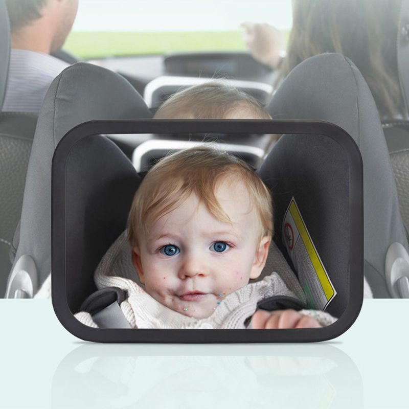 Espejo retrovisor ajustable para coche de bebé, espejos retrovisores para asiento de niño, reposacabezas, Monitor de seguridad para niños