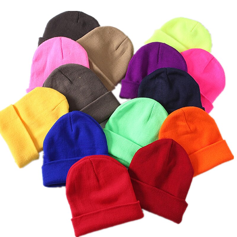 candy stijl wollen gebreide vrouwen Hoeden Meisjes Caps Jongens Mutsen hip hop winter warm caps cagoule cap Skullies bonne voor mannen