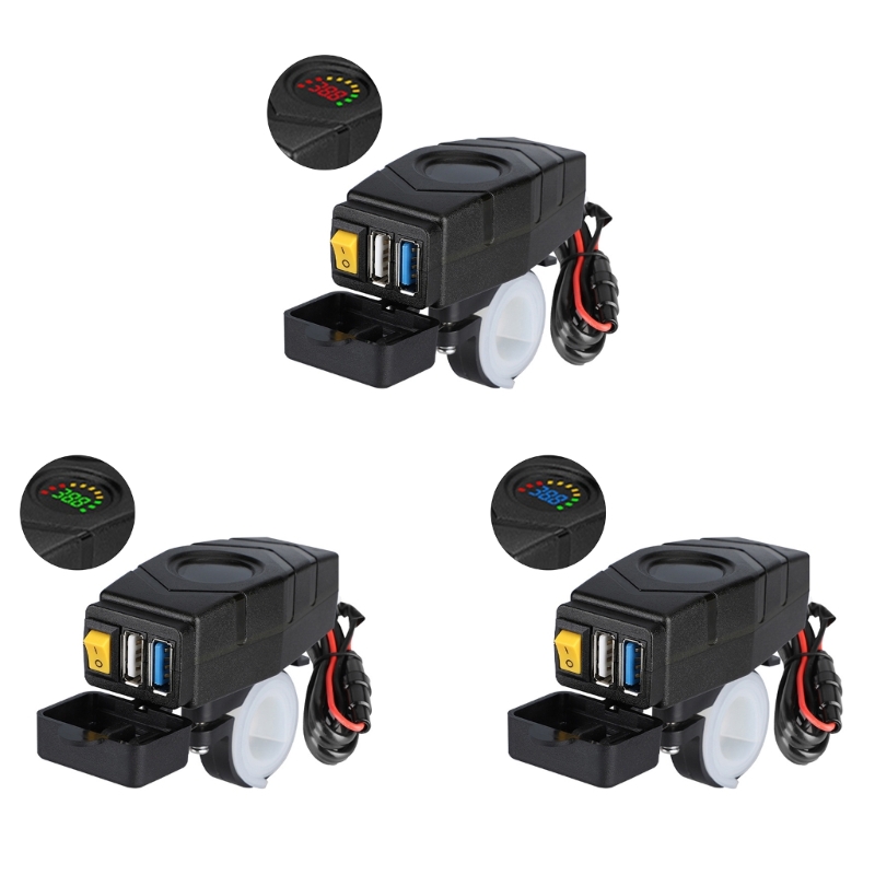 DC20-80V E-Fahrrad Handys Ladegerät QC 3,0 Schnelle Ladung Adapter Elektrische USB Ladegerät Elektrische Fahrräder Zubehör Teil