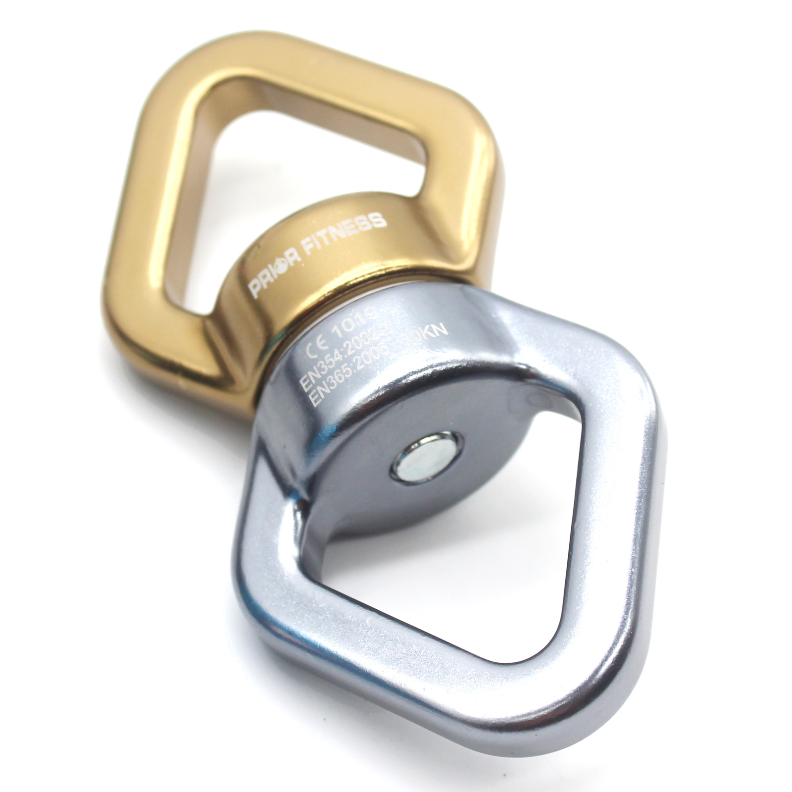 Fitness CLIMB 30KN CARABIN Universal Ring Gimbal Ring Rotary Connector Rotational Hammock Swing Spinner Rope Swivel Connector