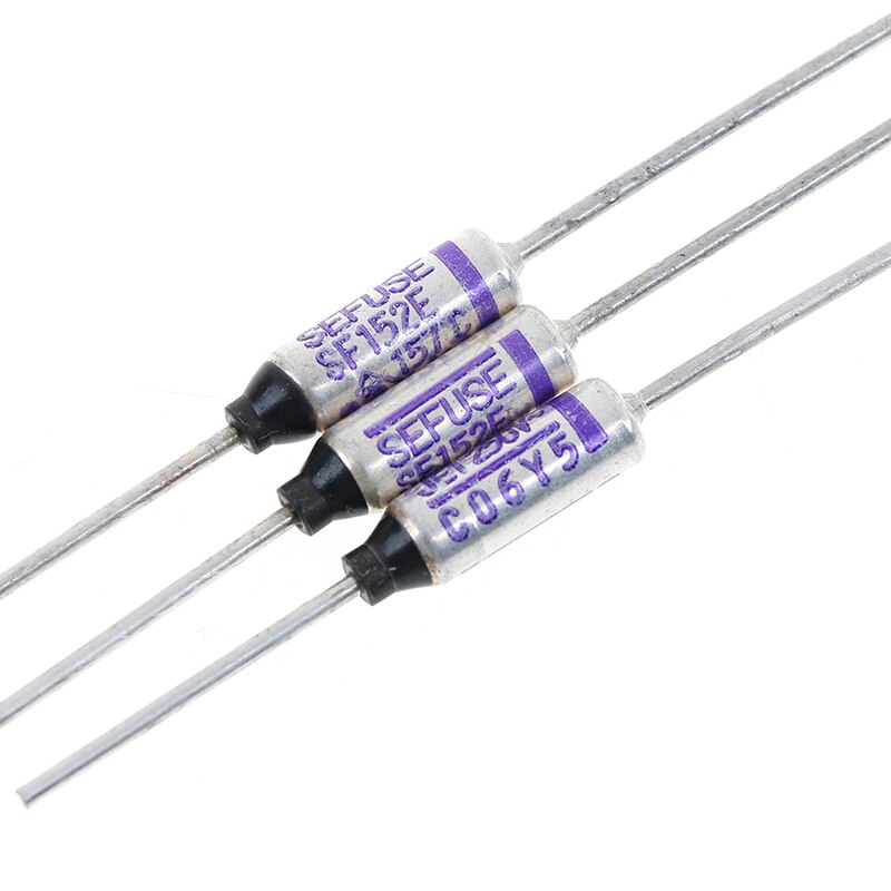 157 Graden 20Pcs/10Pcs 10A 250V SF152E Sefuse Cutoffs Thermische Zekering