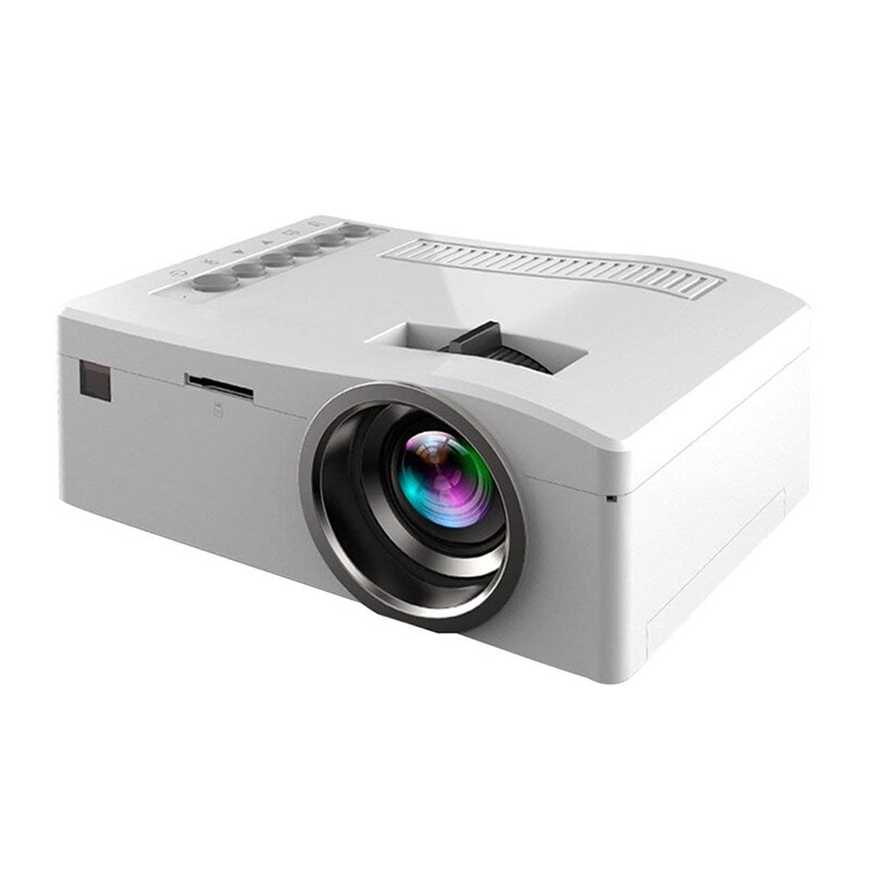 MINI Video Projector UC18 1080P HD 1080 Resolution LED Portable Beamer for Home Cinema Multimedia Handhold USB TV VGA HDMI