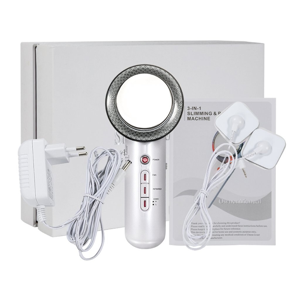 Three-in-one Slimming Instrument Slimming Ultrasonic High-tech Portable Infrared Physiotherapy Massager