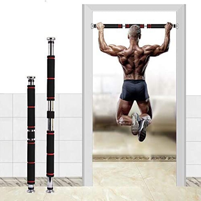 Heißer HG-Einstellbare Tür Hause Horizontale Bars Übung Workout Training Gym Kinn Up Pull Up Training Bar Sport Fitness ausrüstungen
