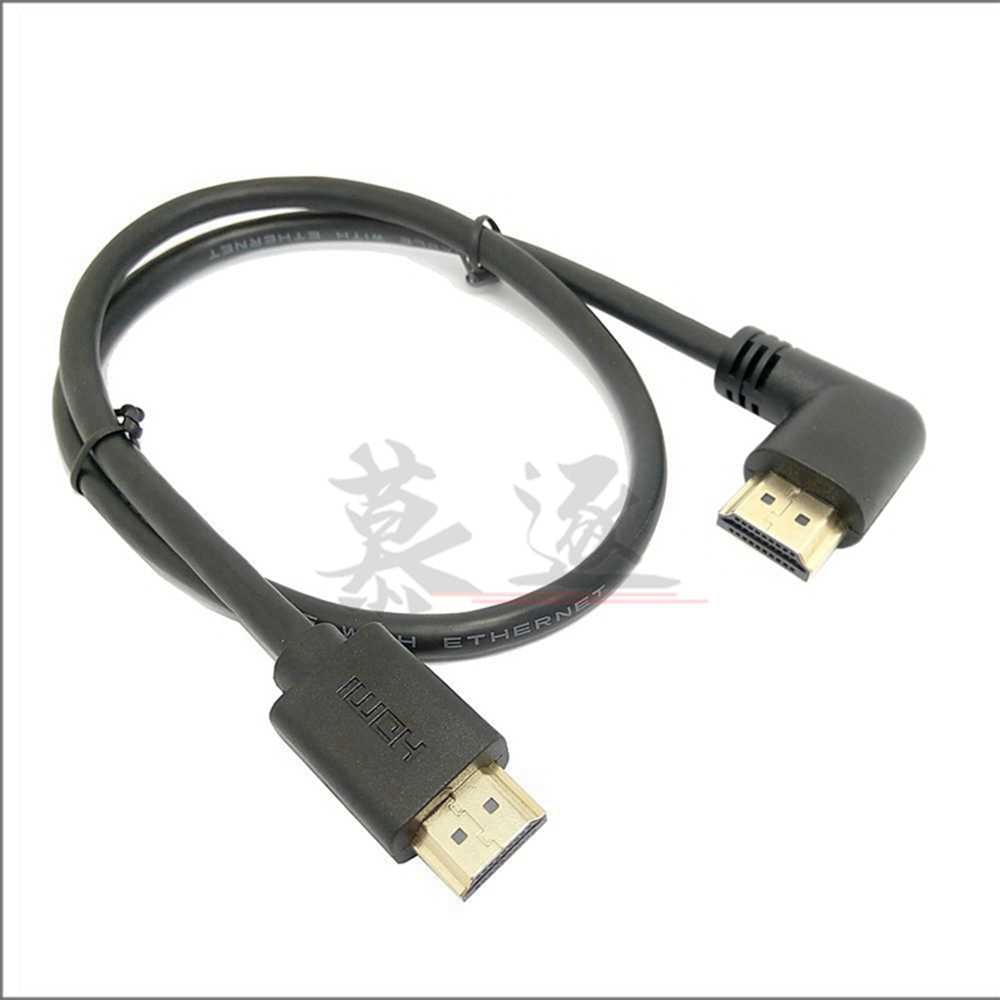 4K*2K 60HZ HDMI Up & Down & Left & Right Angled 90 degree Male 2.0 A Male to HDMI v2.0 HD extension Cable HDMI 2.0v angle cab