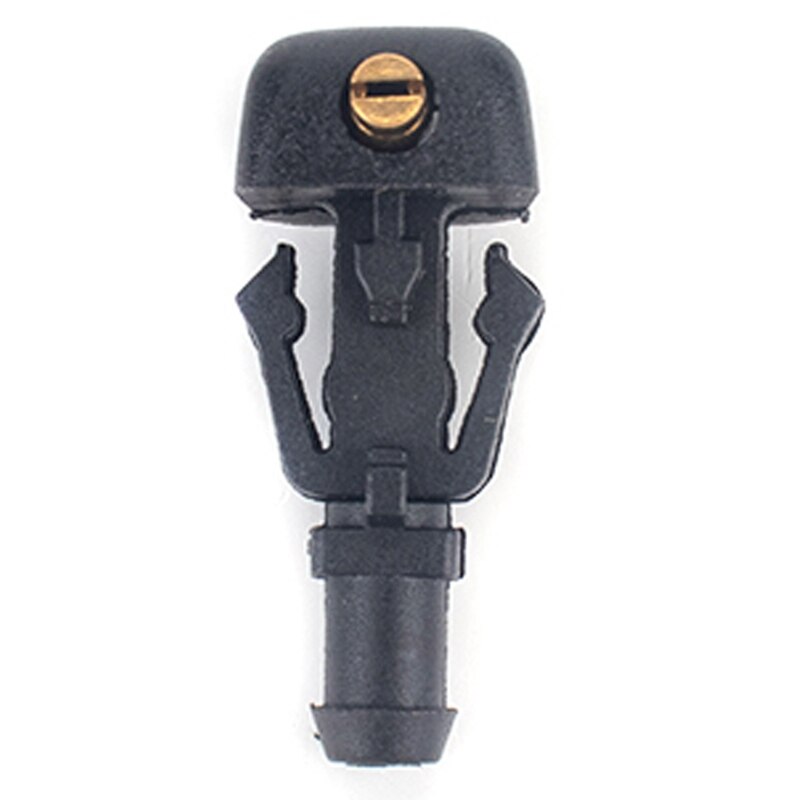 A Pair Front Windshield Washer Nozzles Spray Jet Windshield Wiper Washer Fluid Jet Nozzle for Ford F150 3W7Z17603AA