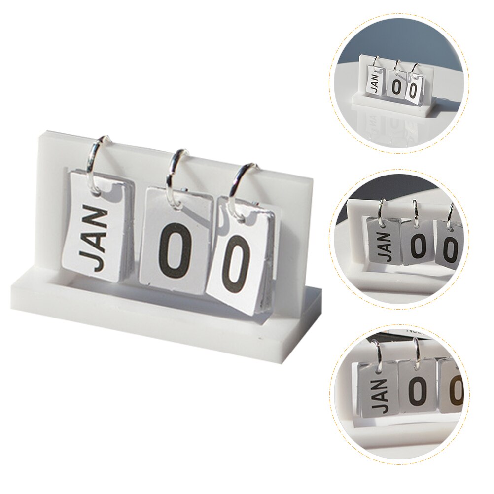 Mini Monthly Desk Calendar Miniature Desktop Calendar Miniature Desk Calendar